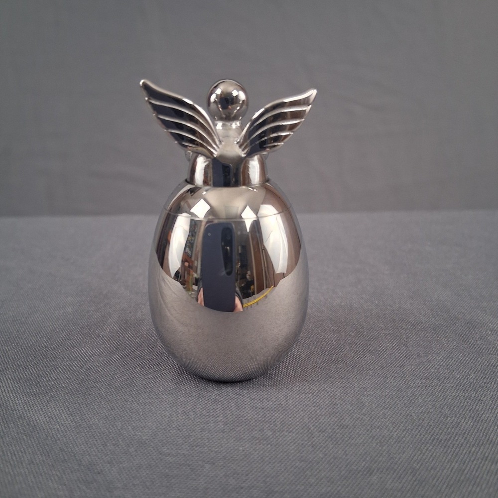 Angel Urn Keepsake Cremation Memorial Small Pot With Spoon And Pouch Cat Dog NEW - Picture 3 of 10